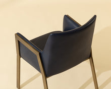 Load image into Gallery viewer, Bernadette Dining Armchair - Windsorchrome