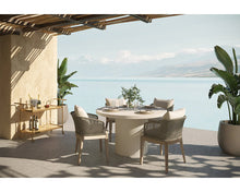 Load image into Gallery viewer, Capri Dining Armchair - Drift Brown - Windsorchrome