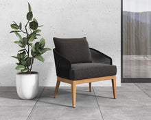 Load image into Gallery viewer, Capri Lounge Chair - Natural - Windsorchrome