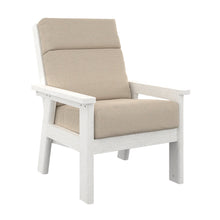 Load image into Gallery viewer, Charleston High Back Arm Chair - Windsorchrome