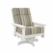 Load image into Gallery viewer, Charleston High Back Swivel Arm Chair - Windsorchrome