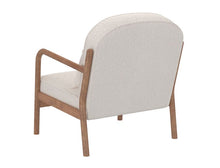 Load image into Gallery viewer, Fani Accent Chair - White Boucle and Walnut - Windsorchrome