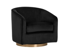 Load image into Gallery viewer, Hazel Swivel Lounge Chair - Gold - Windsorchrome