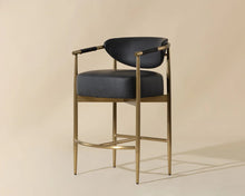 Load image into Gallery viewer, Heloise Counter Stool - Windsorchrome