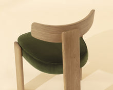 Load image into Gallery viewer, Horton Dining Chair - Rustic Oak - Windsorchrome