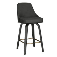 Load image into Gallery viewer, Oakley Swivel Counter Stool - Black - Windsorchrome