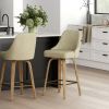 Load image into Gallery viewer, Oakley Swivel Counter Stool - Whitewash - Windsorchrome