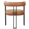 Load image into Gallery viewer, Scarlet Dining Chair - Faux Leather - Windsorchrome