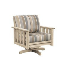 Load image into Gallery viewer, Stratford Swivel Arm Chair - Windsorchrome