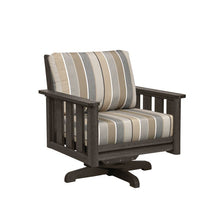 Load image into Gallery viewer, Stratford Swivel Arm Chair - Windsorchrome