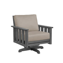 Load image into Gallery viewer, Stratford Swivel Arm Chair - Windsorchrome