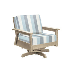 Load image into Gallery viewer, Tofino Swivel Arm Chair - Windsorchrome