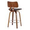 Load image into Gallery viewer, Zuni Swivel Counter Stool - Walnut - Windsorchrome