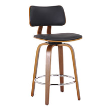 Load image into Gallery viewer, Zuni Swivel Counter Stool - Walnut - Windsorchrome