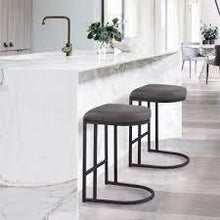 Load image into Gallery viewer, Dome Counter Stool - Windsorchrome