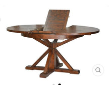 Load image into Gallery viewer, IRISH COAST ROUND EXTENSION DINING TABLE - AFRICAN DUSK - Windsorchrome