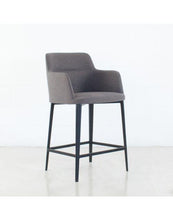 Load image into Gallery viewer, WILLIAMSBURG Leatherette Stool - Windsorchrome