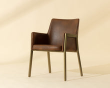 Load image into Gallery viewer, Bernadette Dining Armchair - Windsorchrome
