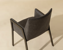 Load image into Gallery viewer, Bernadette Dining Armchair - Windsorchrome
