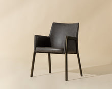 Load image into Gallery viewer, Bernadette Dining Armchair - Windsorchrome
