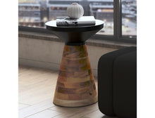 Load image into Gallery viewer, Boden Accent Table in Black and Walnut - Windsorchrome
