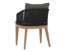 Load image into Gallery viewer, Capri Dining Armchair - Natural - Windsorchrome
