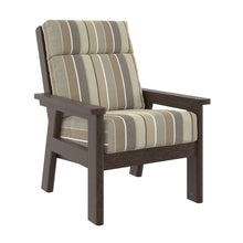 Load image into Gallery viewer, Charleston High Back Arm Chair - Windsorchrome
