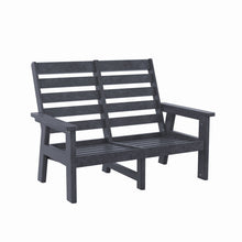 Load image into Gallery viewer, Charleston High Back Loveseat - Windsorchrome
