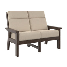 Load image into Gallery viewer, Charleston High Back Loveseat - Windsorchrome
