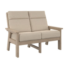 Load image into Gallery viewer, Charleston High Back Loveseat - Windsorchrome
