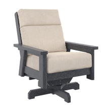 Load image into Gallery viewer, Charleston High Back Swivel Arm Chair - Windsorchrome
