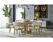 Load image into Gallery viewer, Elma Dining Table - Natural - 60" - Round - Windsorchrome
