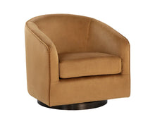 Load image into Gallery viewer, Hazel Swivel Lounge Chair - Dark Bronze - Windsorchrome
