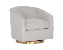 Load image into Gallery viewer, Hazel Swivel Lounge Chair - Gold - Windsorchrome
