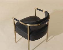 Load image into Gallery viewer, Heloise Dining Armchair - Windsorchrome
