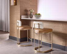 Load image into Gallery viewer, Larissa Counter Stool - Windsorchrome
