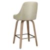 Load image into Gallery viewer, Oakley Swivel Counter Stool - Whitewash - Windsorchrome
