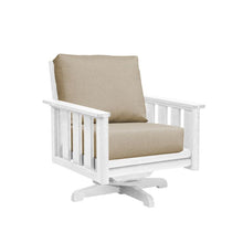 Load image into Gallery viewer, Stratford Swivel Arm Chair - Windsorchrome
