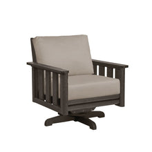 Load image into Gallery viewer, Stratford Swivel Arm Chair - Windsorchrome
