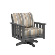Load image into Gallery viewer, Stratford Swivel Arm Chair - Windsorchrome
