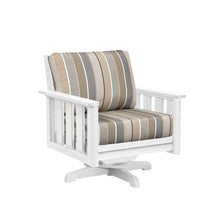 Load image into Gallery viewer, Stratford Swivel Arm Chair - Windsorchrome
